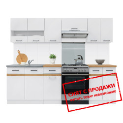 Кухня Junona Line белый глянец